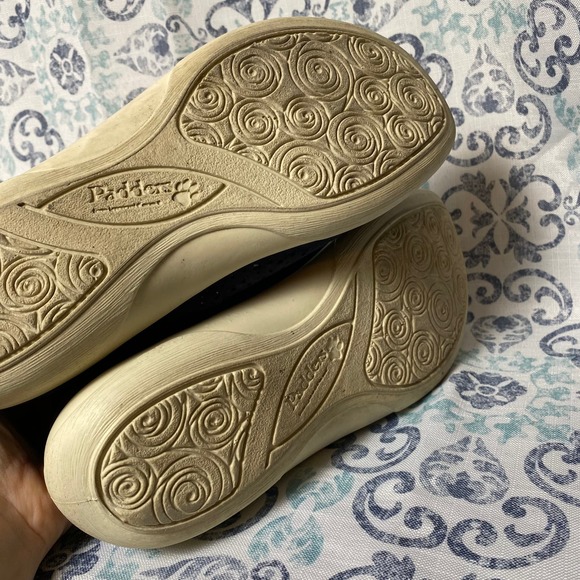 Padders Harp Womens UK8/US10 Blue Suede Lace Up Comfort shoe - Picture 7 of 9